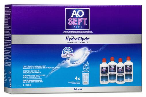AOSEPT PLUS HydraGlyde 4x360ml 
