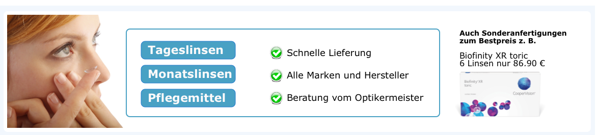 Hauptbanner Kontaktlinsen